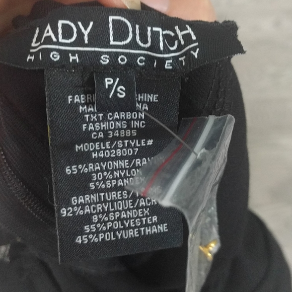 Beautiful black dress by lady Dutch 🌸🌼🍀 - Picture 16 of 16